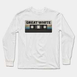 Great White Mix Tape Long Sleeve T-Shirt